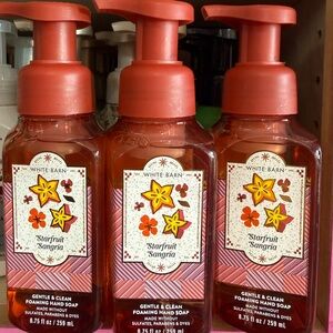 White Barn Coral Foaming Hand Soap Bottle
